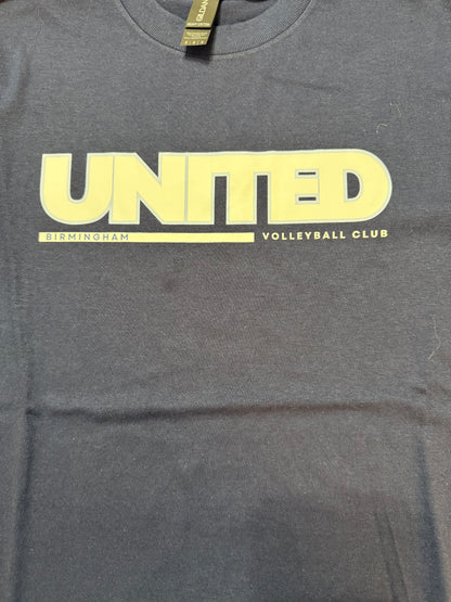 Block United on Navy with Birmingham written on the line