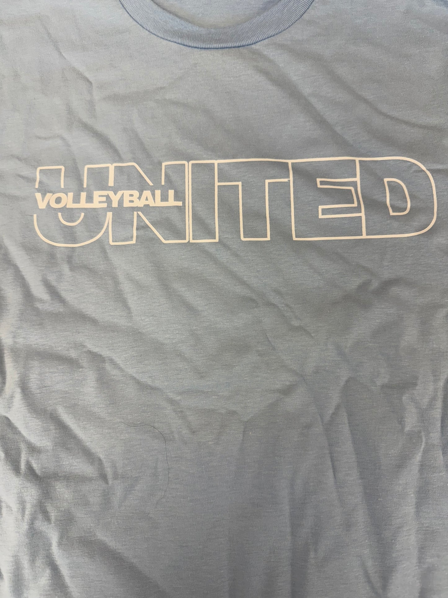 United with Volleyball in the United - Grey & Light Blue